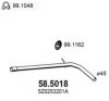 VW 5Z6253025E Exhaust Pipe